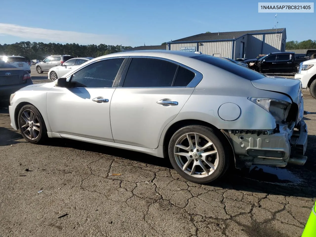 2011 Nissan Maxima S VIN: 1N4AA5AP7BC821405 Lot: 80200764