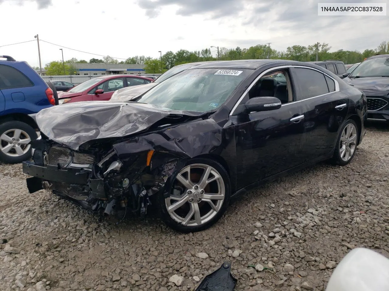 2012 Nissan Maxima S VIN: 1N4AA5AP2CC837528 Lot: 52358724