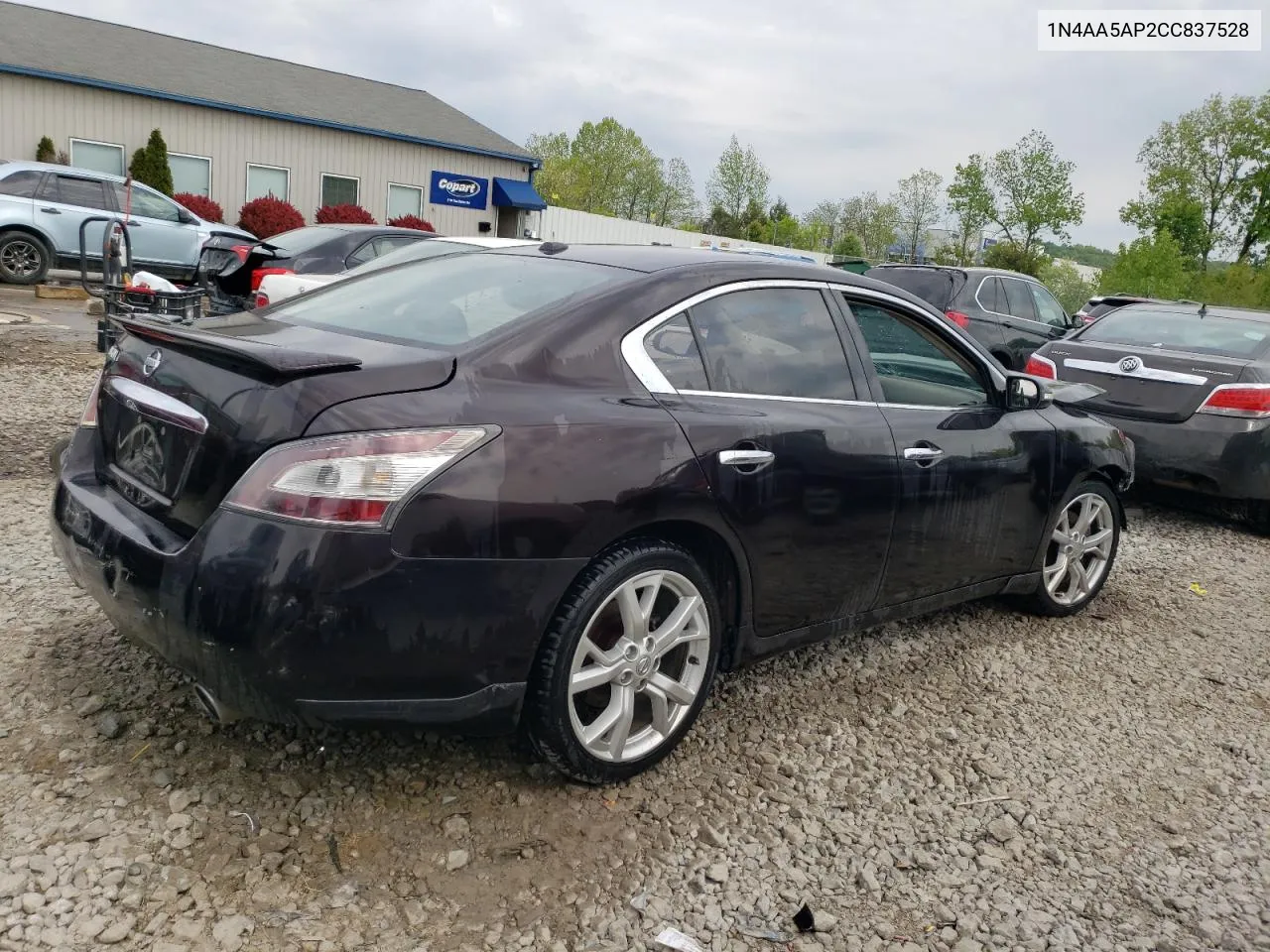 2012 Nissan Maxima S VIN: 1N4AA5AP2CC837528 Lot: 52358724