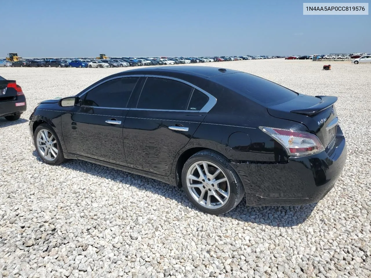 2012 Nissan Maxima S VIN: 1N4AA5AP0CC819576 Lot: 57834594