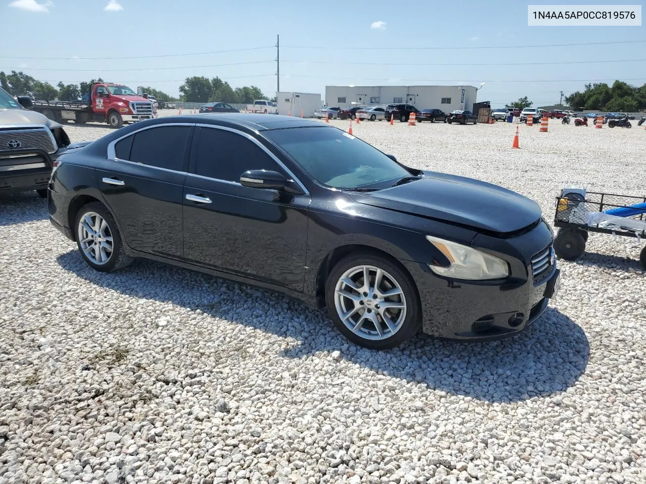 1N4AA5AP0CC819576 2012 Nissan Maxima S