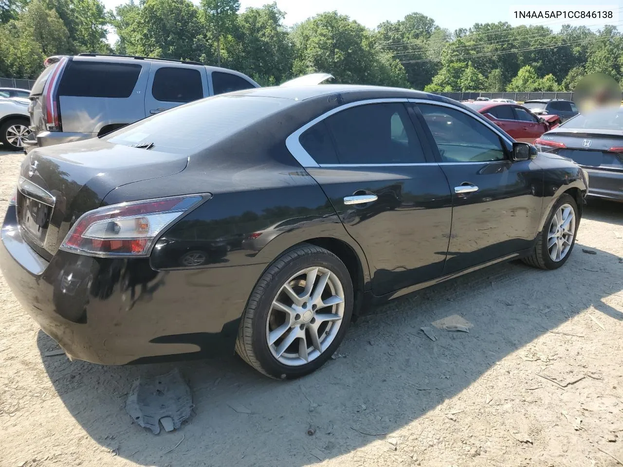 1N4AA5AP1CC846138 2012 Nissan Maxima S