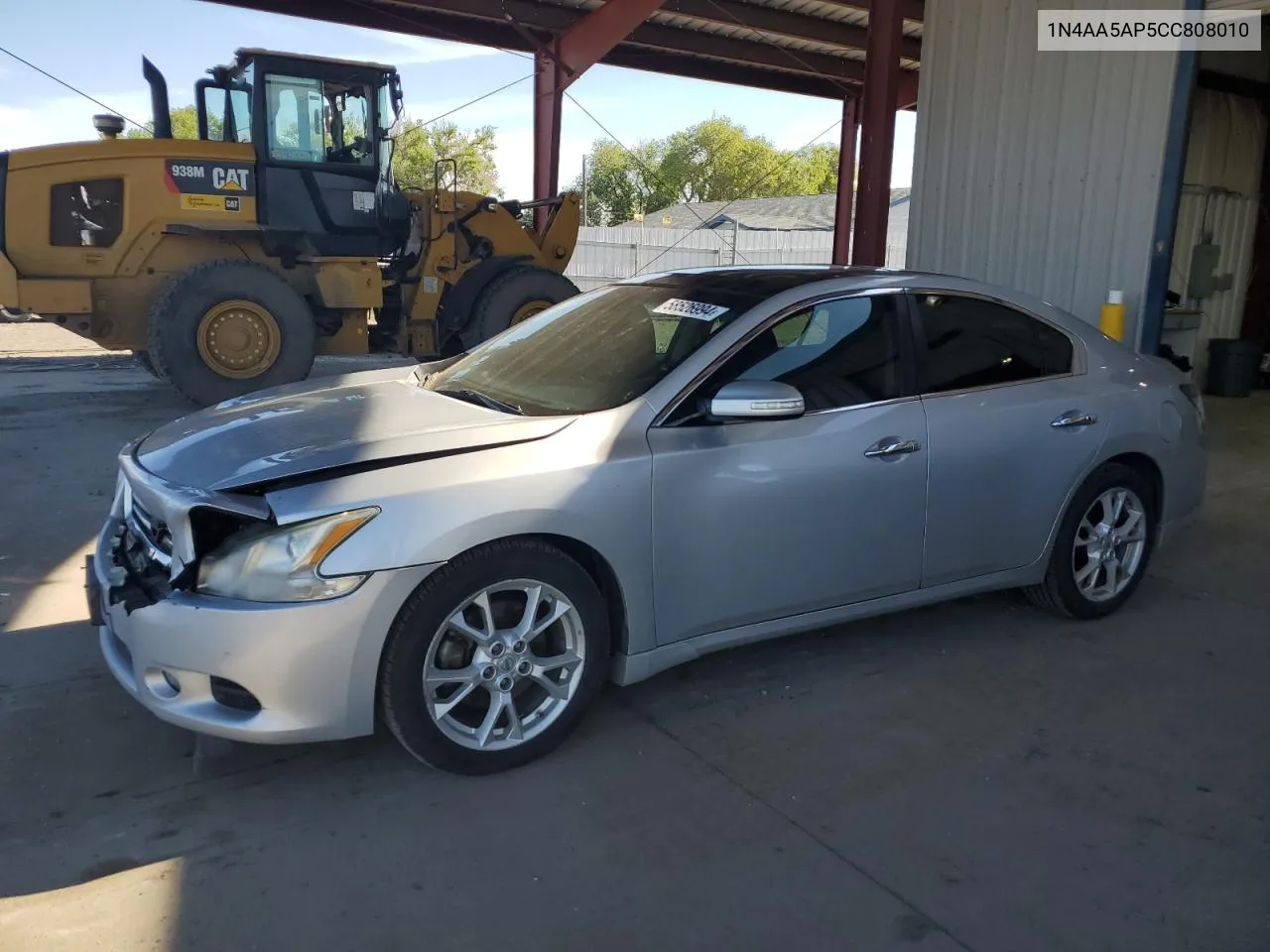 2012 Nissan Maxima S VIN: 1N4AA5AP5CC808010 Lot: 58526994