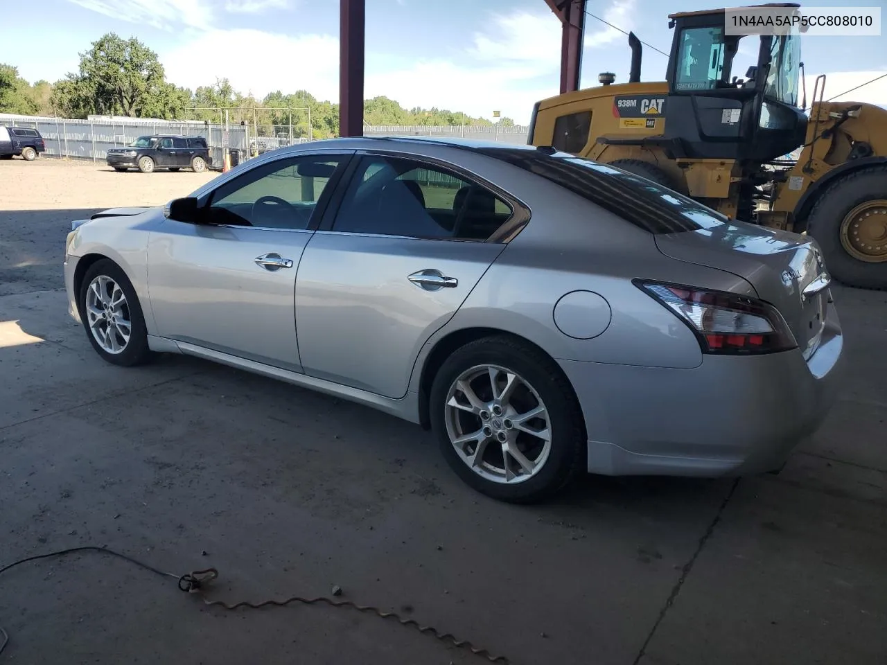 2012 Nissan Maxima S VIN: 1N4AA5AP5CC808010 Lot: 58526994