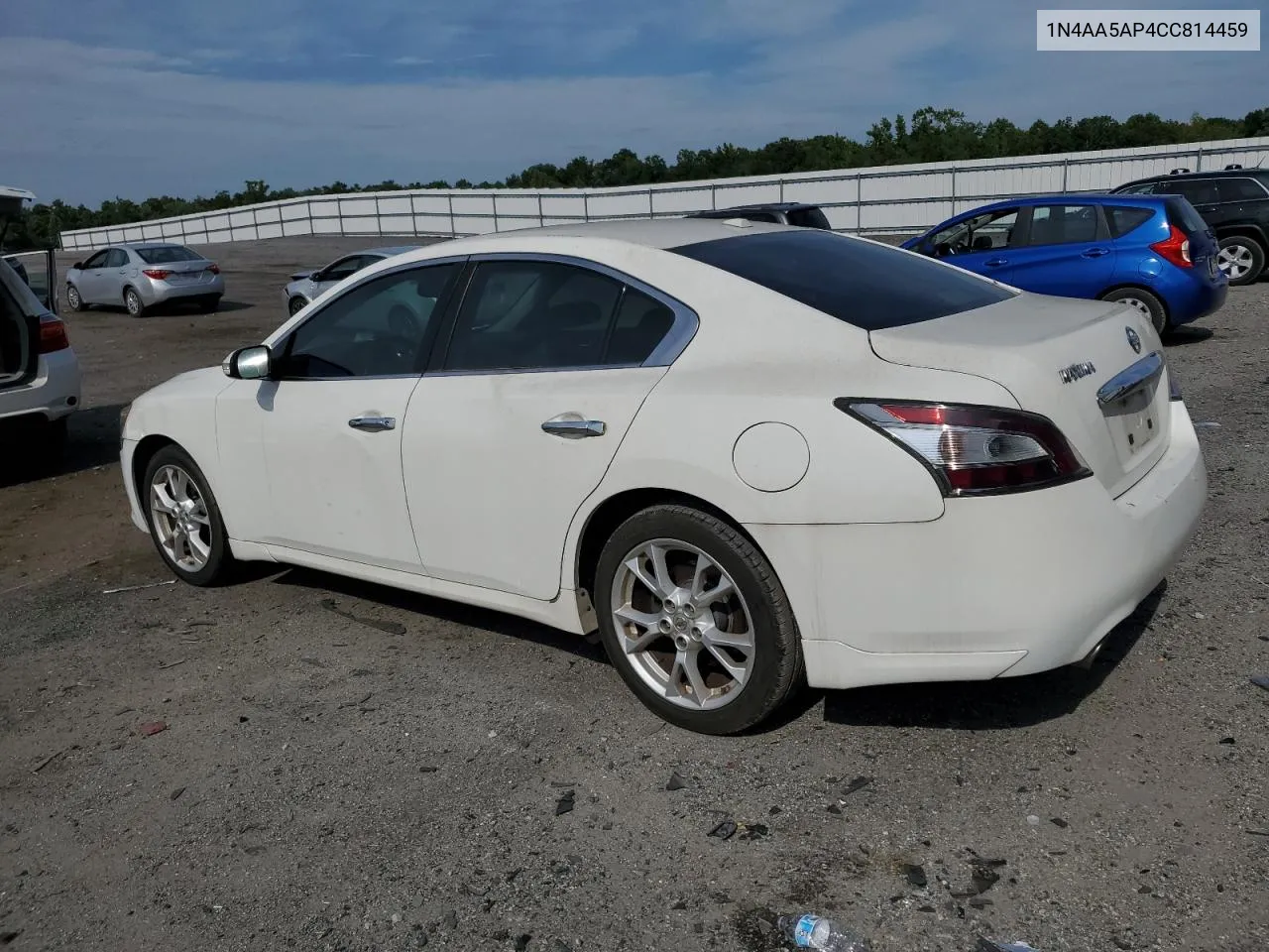 2012 Nissan Maxima S VIN: 1N4AA5AP4CC814459 Lot: 60706094