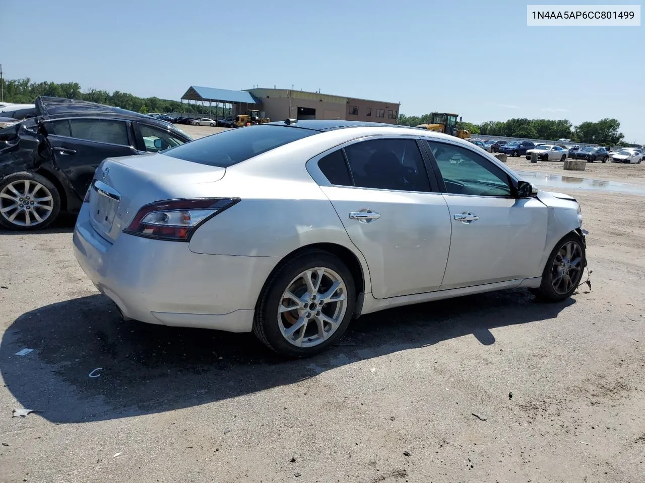 2012 Nissan Maxima S VIN: 1N4AA5AP6CC801499 Lot: 61277614