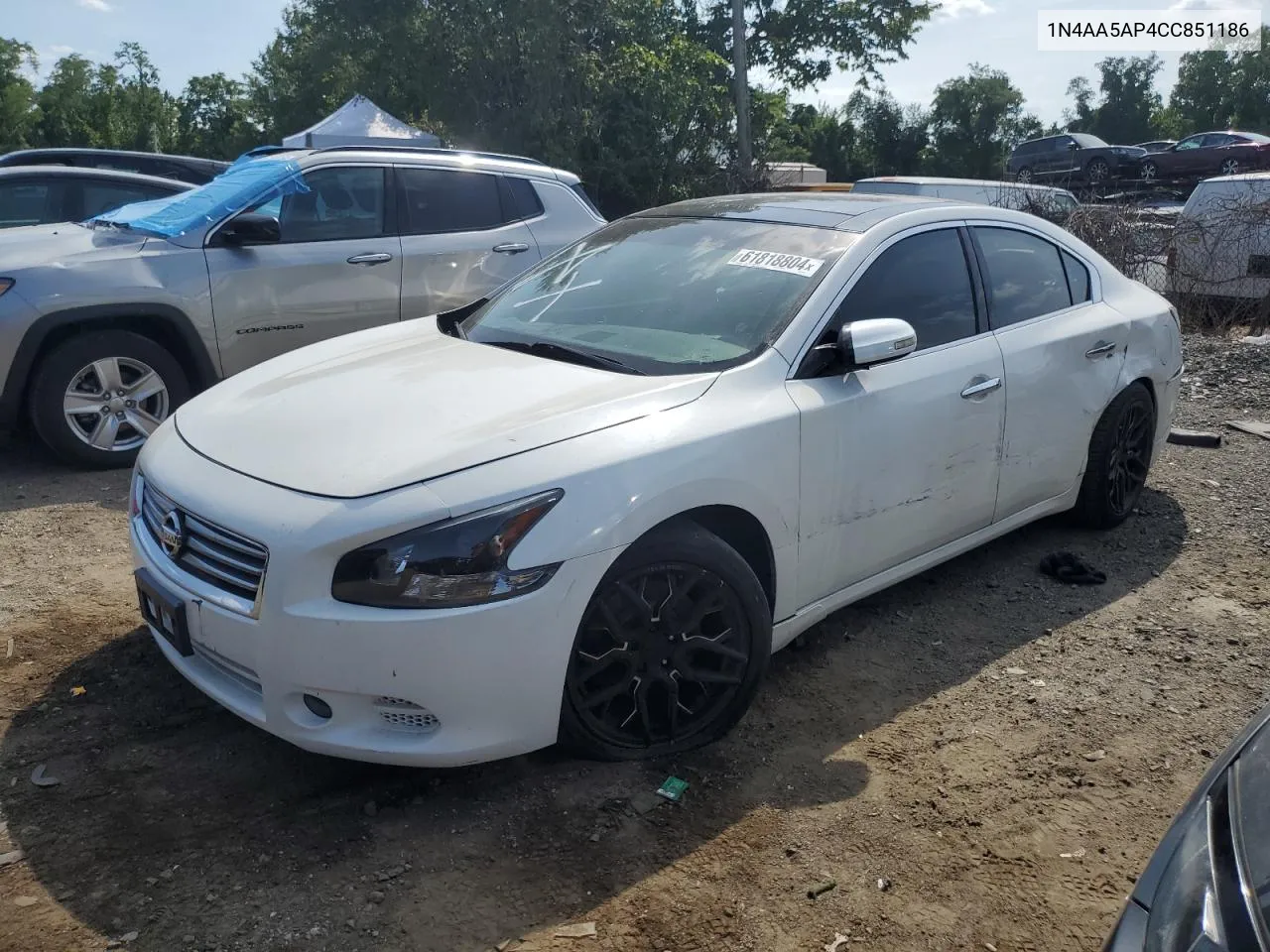 1N4AA5AP4CC851186 2012 Nissan Maxima S