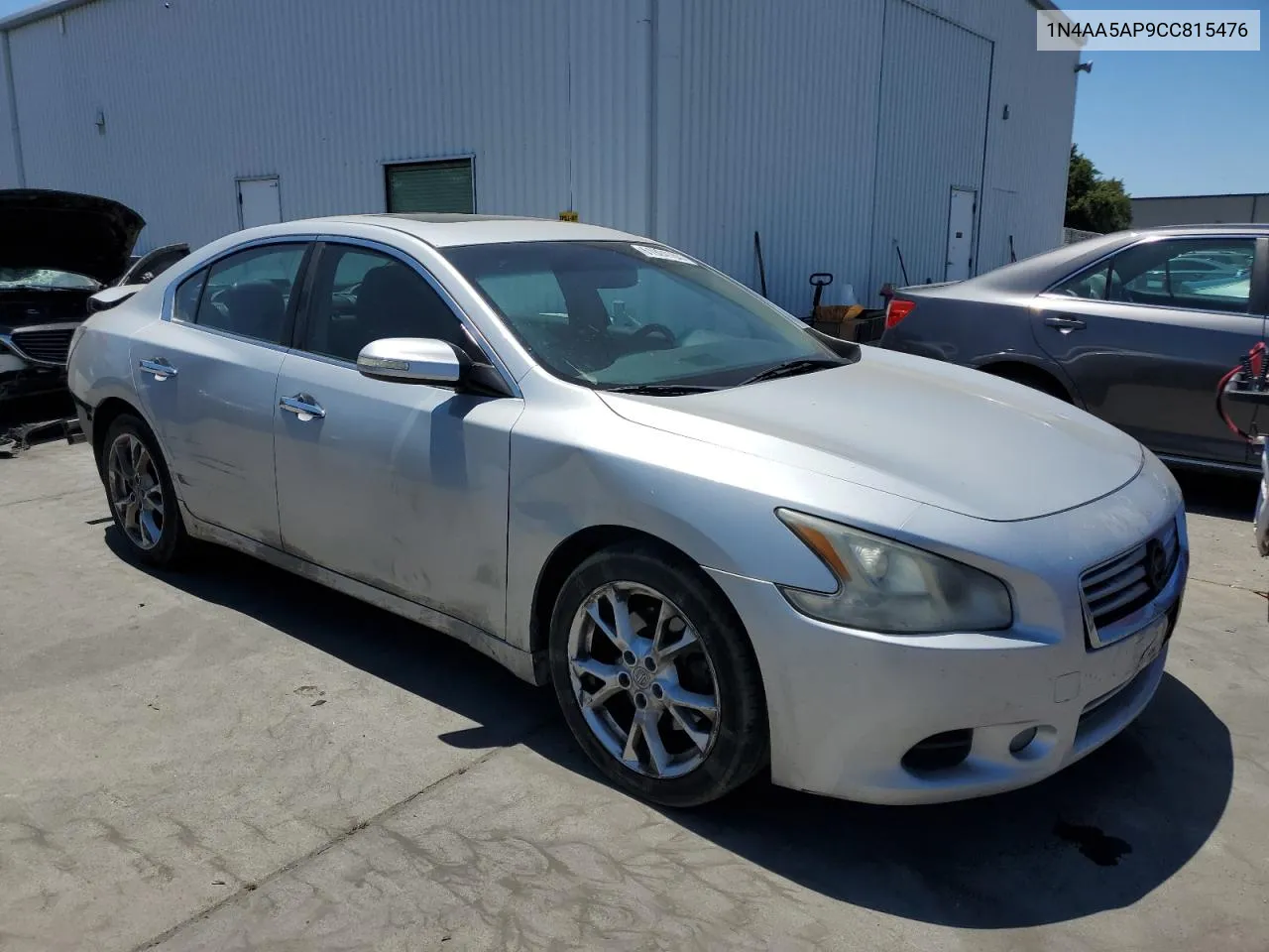 2012 Nissan Maxima S VIN: 1N4AA5AP9CC815476 Lot: 61924184