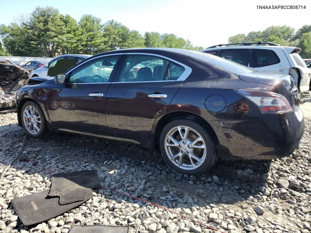 2012 Nissan Maxima S VIN: 1N4AA5AP8CC808714 Lot: 62049064