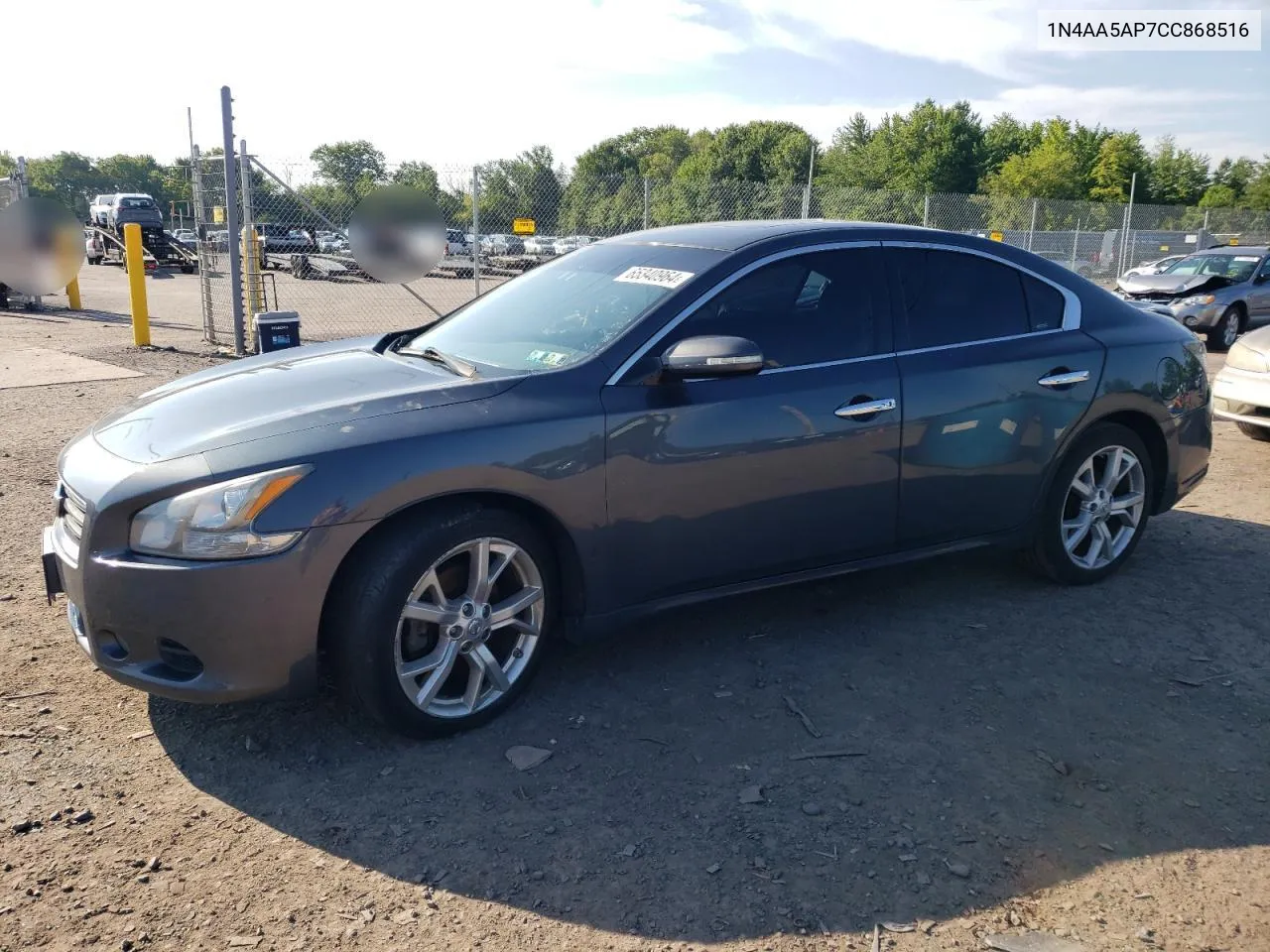 1N4AA5AP7CC868516 2012 Nissan Maxima S