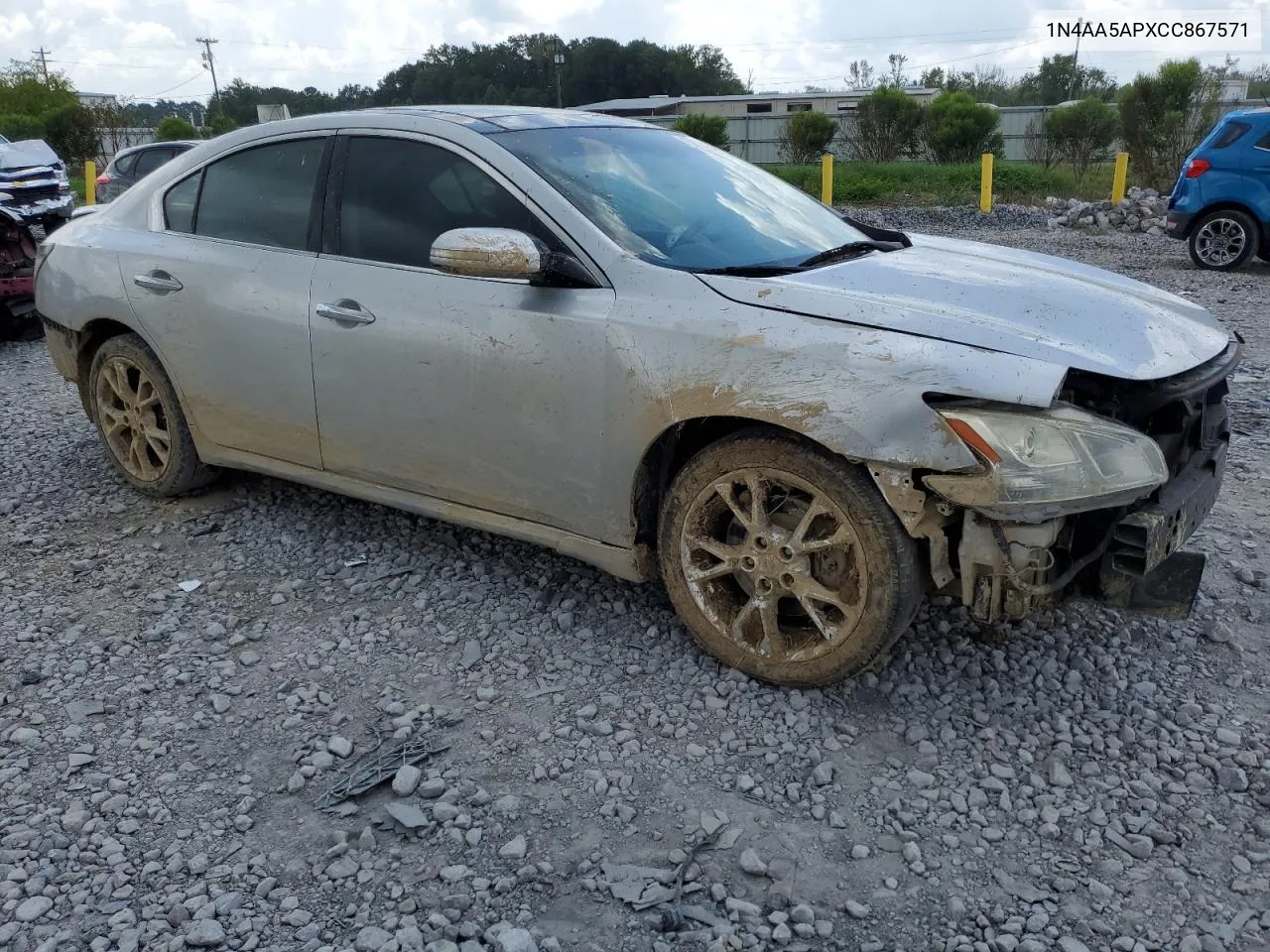 2012 Nissan Maxima S VIN: 1N4AA5APXCC867571 Lot: 65775034