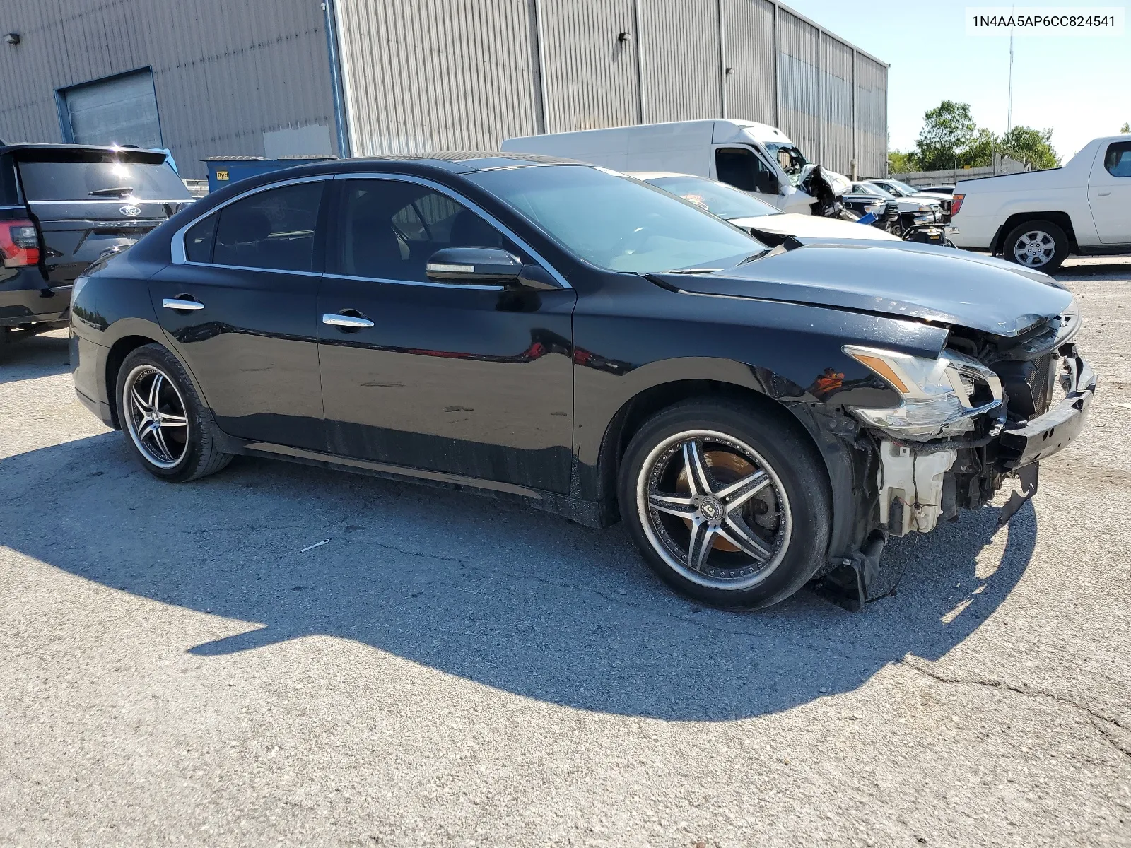 2012 Nissan Maxima S VIN: 1N4AA5AP6CC824541 Lot: 66587354