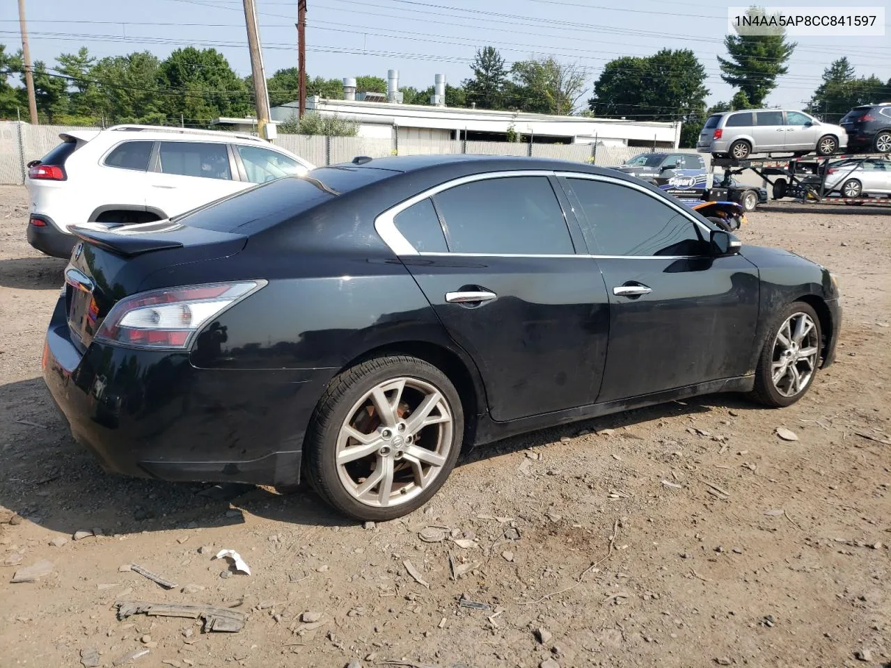 2012 Nissan Maxima S VIN: 1N4AA5AP8CC841597 Lot: 67525684