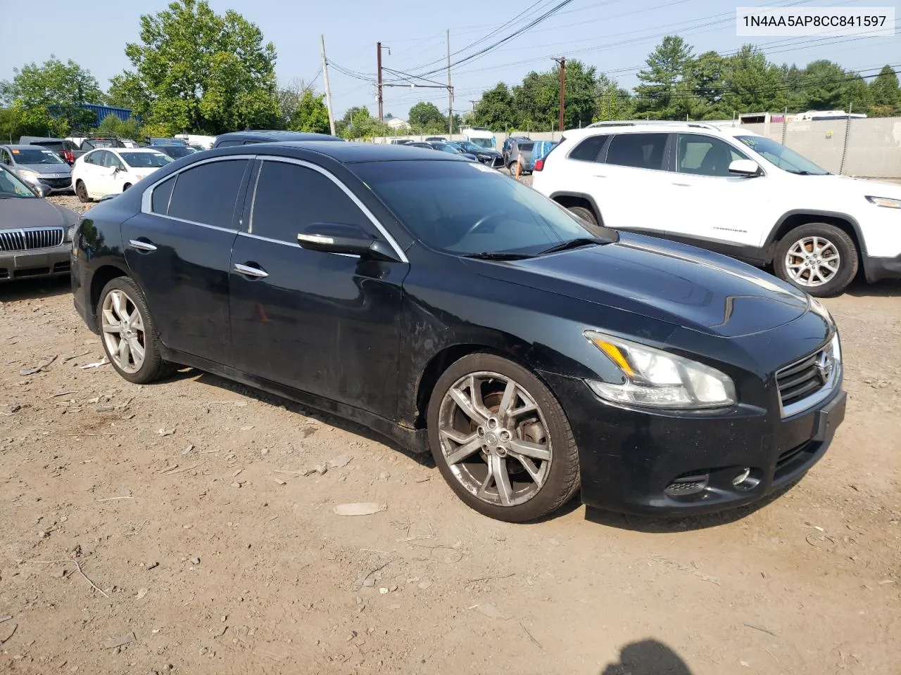 2012 Nissan Maxima S VIN: 1N4AA5AP8CC841597 Lot: 67525684