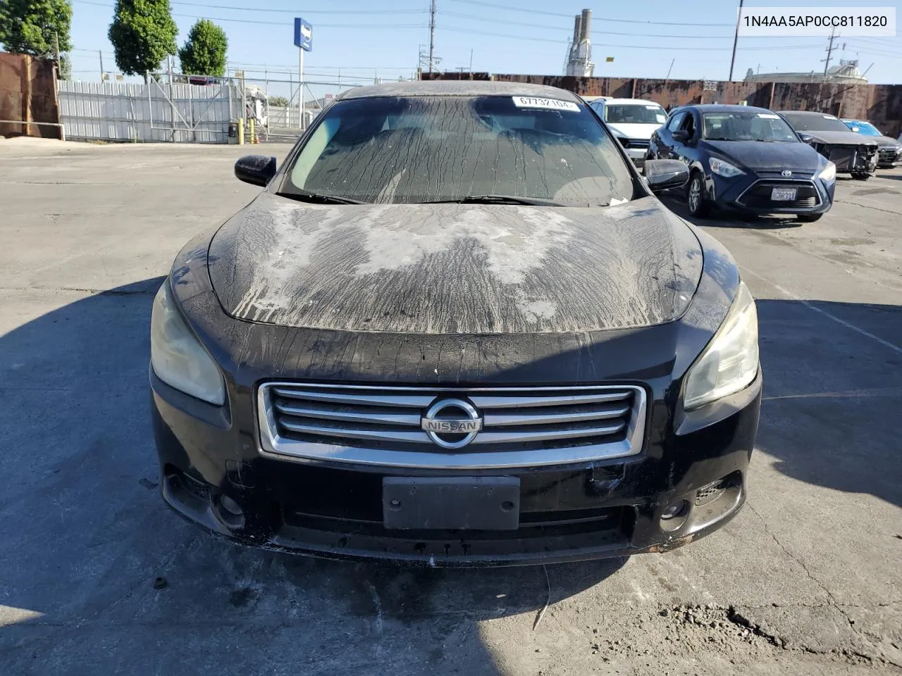 2012 Nissan Maxima S VIN: 1N4AA5AP0CC811820 Lot: 67732104