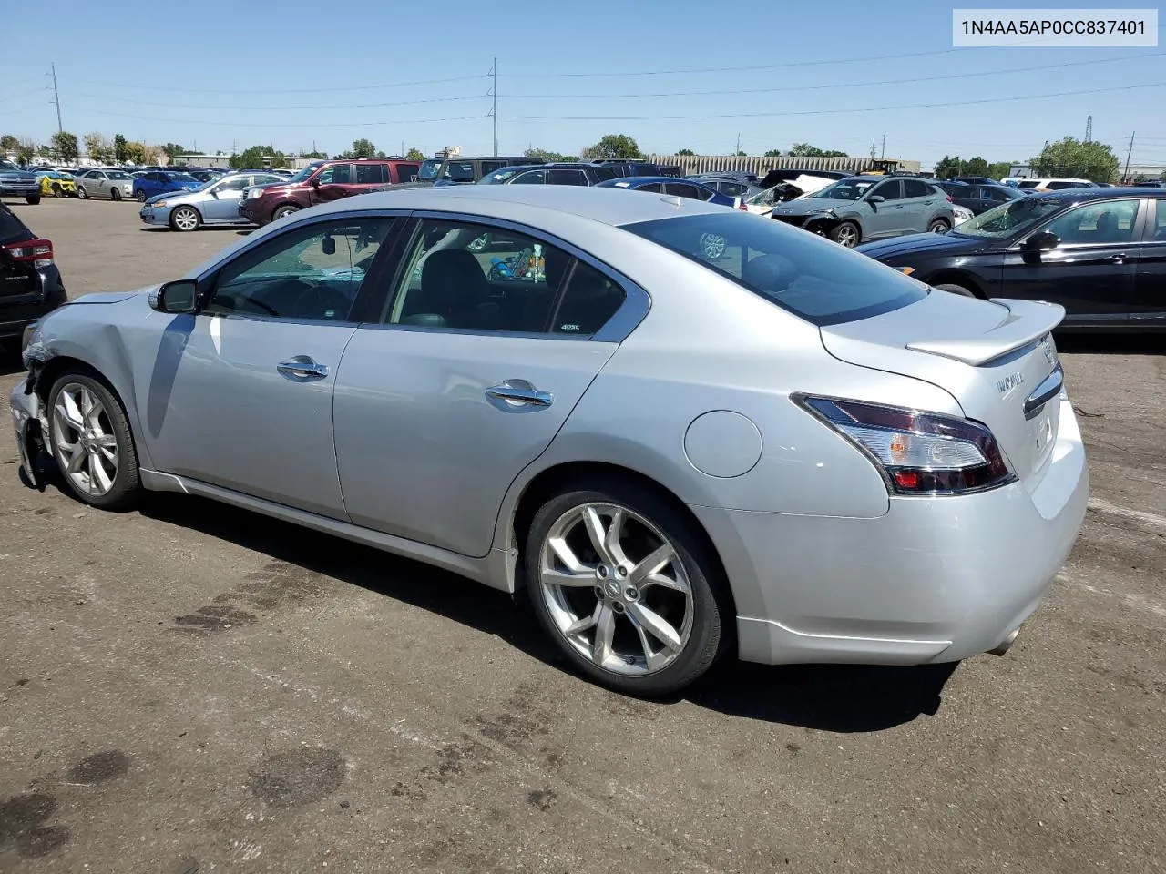 2012 Nissan Maxima S VIN: 1N4AA5AP0CC837401 Lot: 68753094