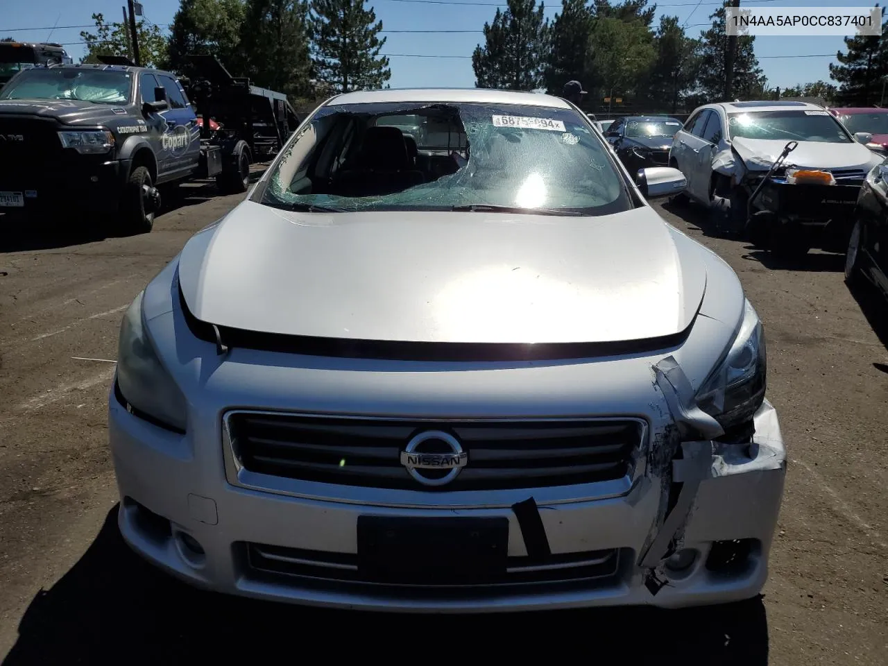 1N4AA5AP0CC837401 2012 Nissan Maxima S