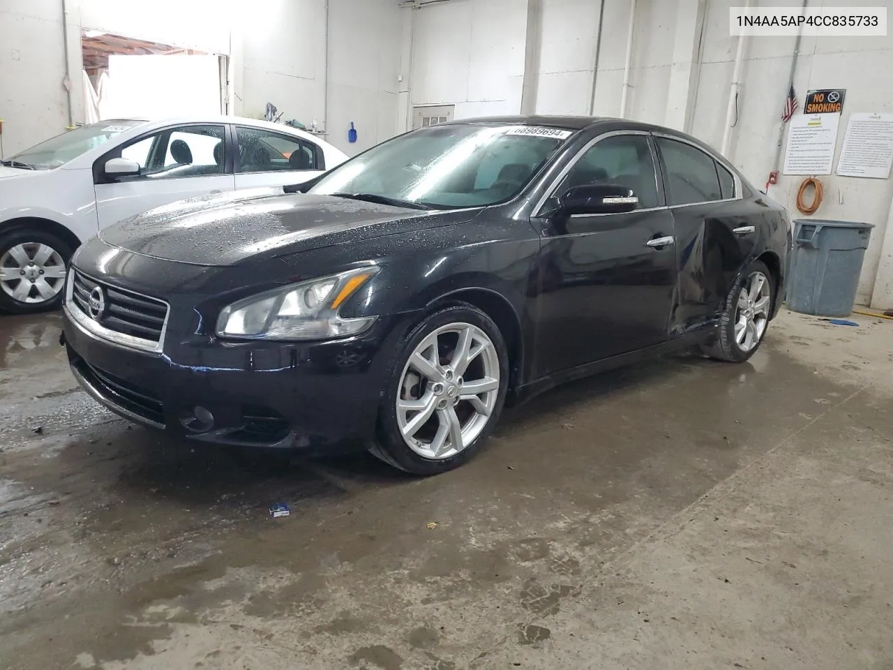 2012 Nissan Maxima S VIN: 1N4AA5AP4CC835733 Lot: 68989694