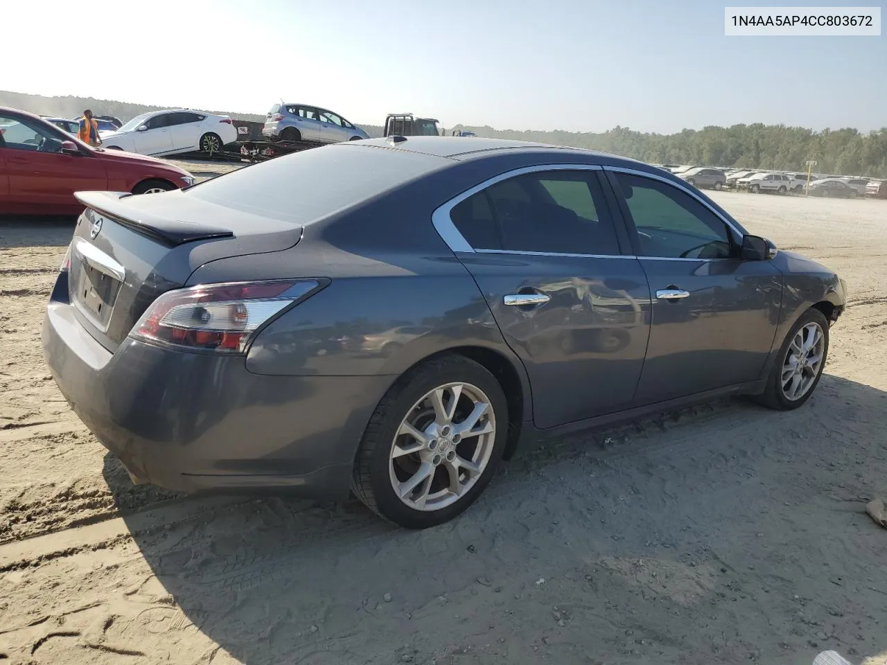 2012 Nissan Maxima S VIN: 1N4AA5AP4CC803672 Lot: 68996734