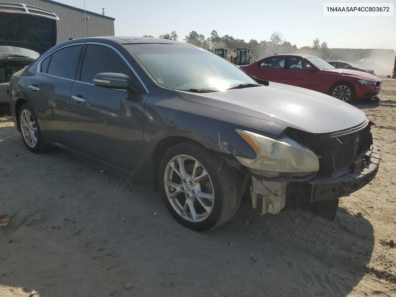 2012 Nissan Maxima S VIN: 1N4AA5AP4CC803672 Lot: 68996734