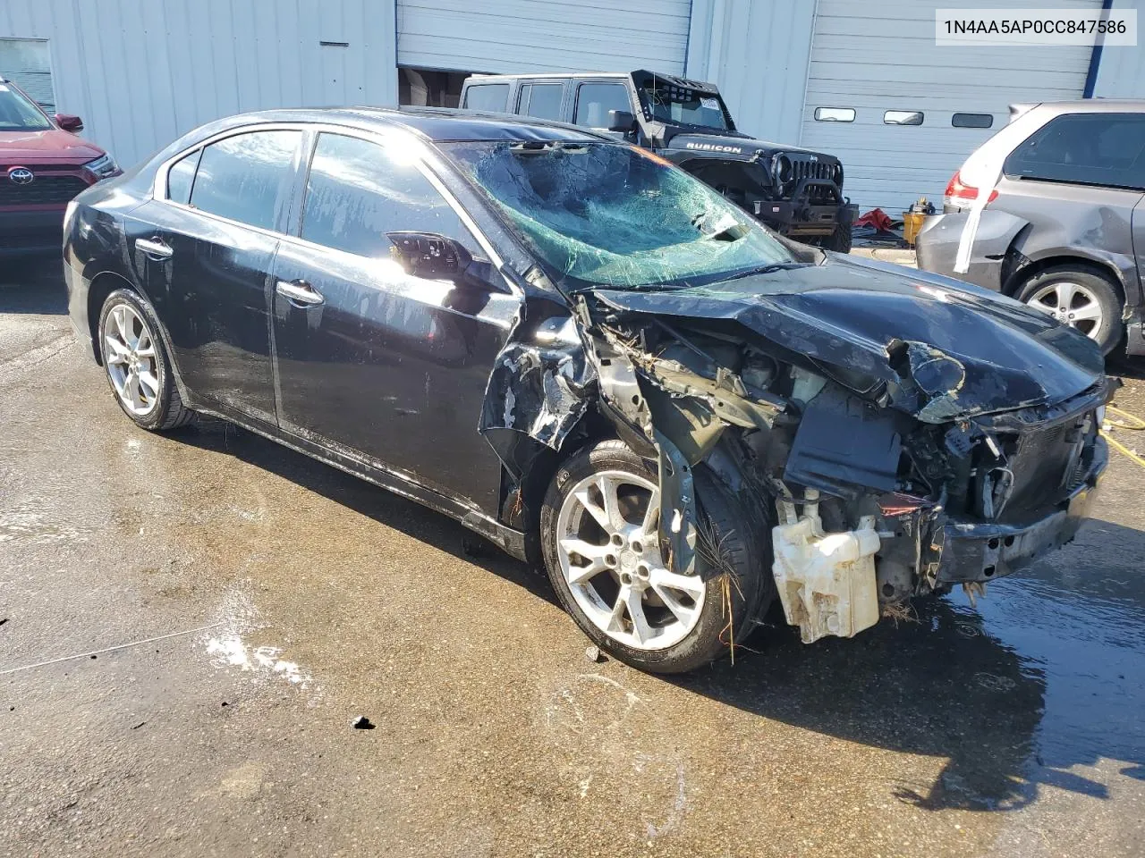 2012 Nissan Maxima S VIN: 1N4AA5AP0CC847586 Lot: 69927144