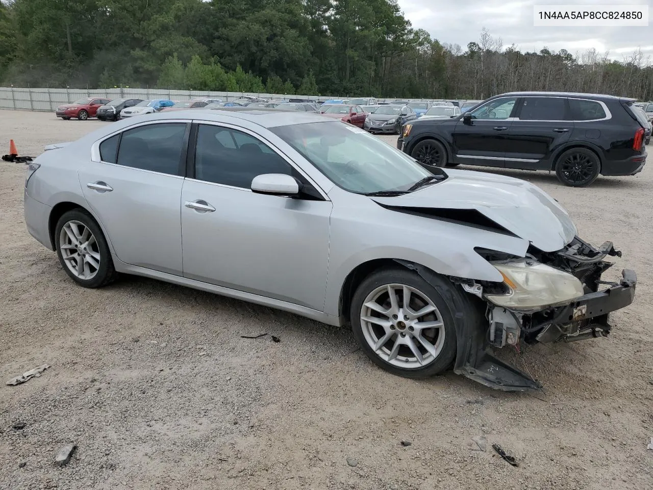 2012 Nissan Maxima S VIN: 1N4AA5AP8CC824850 Lot: 70139054