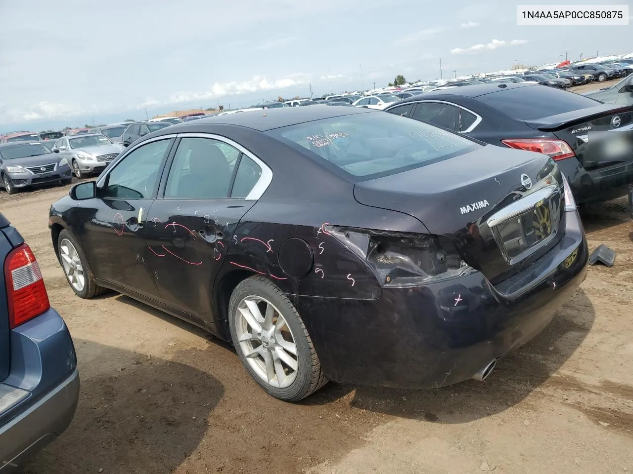 1N4AA5AP0CC850875 2012 Nissan Maxima S