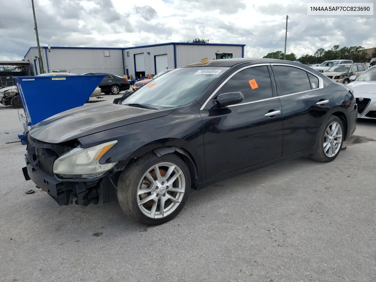 2012 Nissan Maxima S VIN: 1N4AA5AP7CC823690 Lot: 70656884