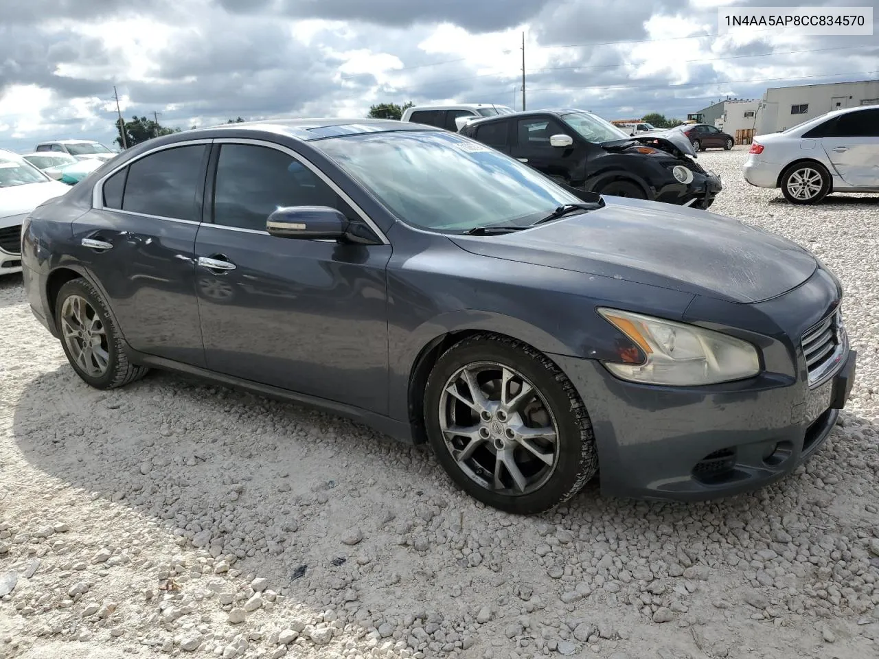 1N4AA5AP8CC834570 2012 Nissan Maxima S