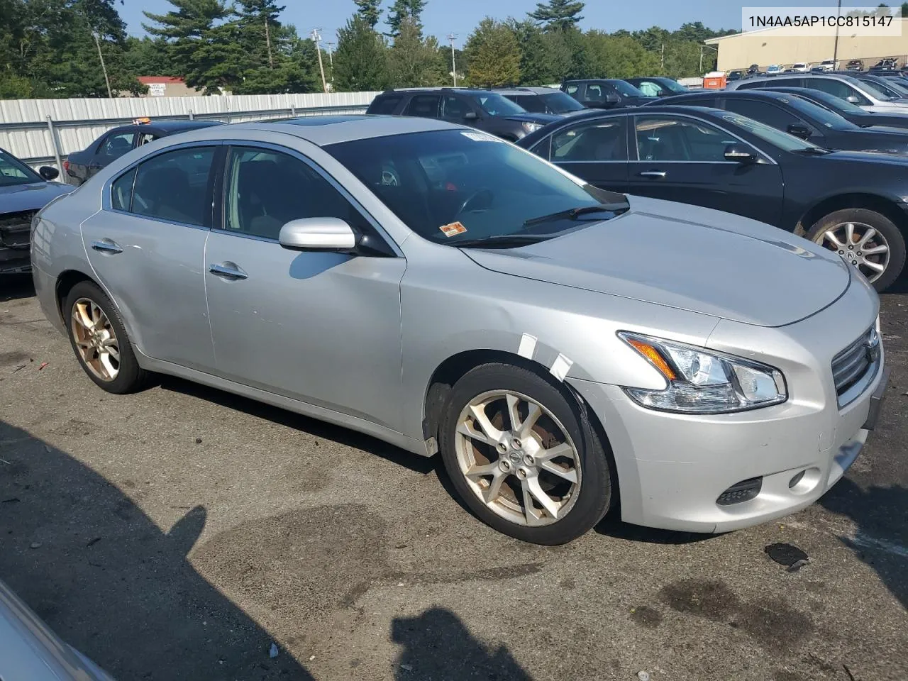 2012 Nissan Maxima S VIN: 1N4AA5AP1CC815147 Lot: 71237824