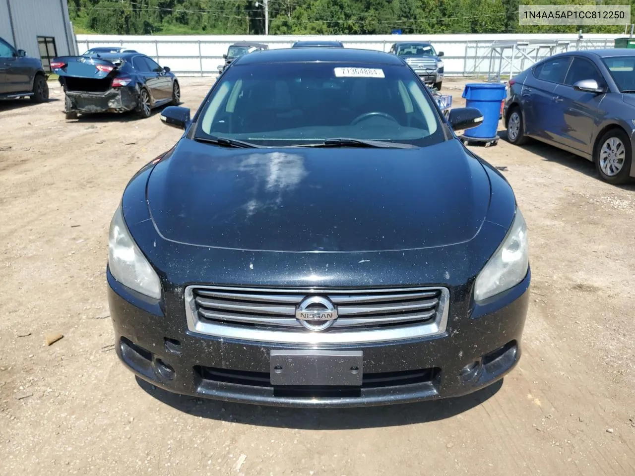 2012 Nissan Maxima S VIN: 1N4AA5AP1CC812250 Lot: 71364884