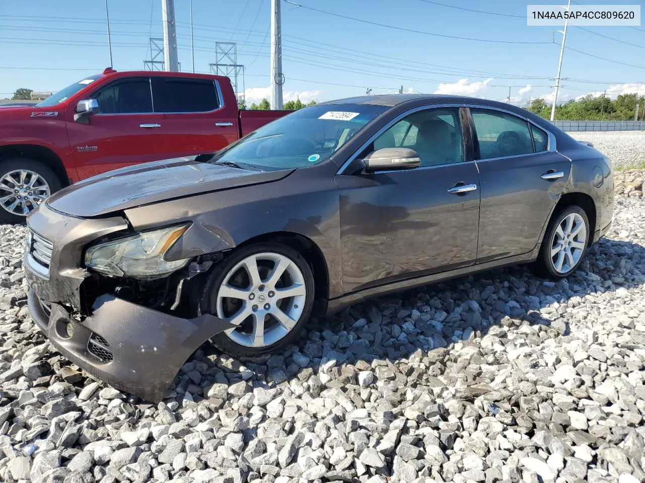 2012 Nissan Maxima S VIN: 1N4AA5AP4CC809620 Lot: 71412894