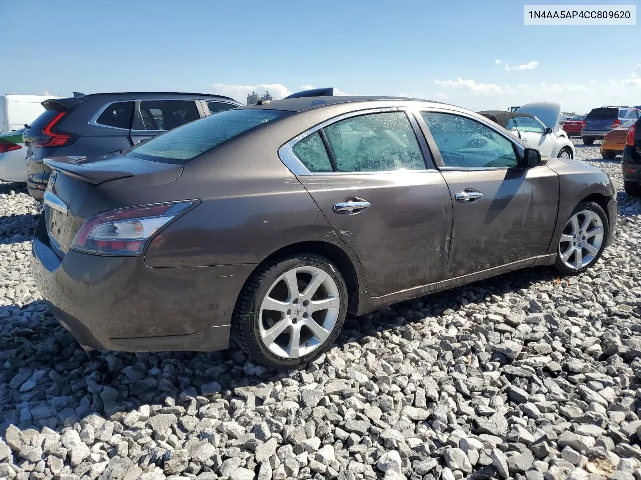 2012 Nissan Maxima S VIN: 1N4AA5AP4CC809620 Lot: 71412894