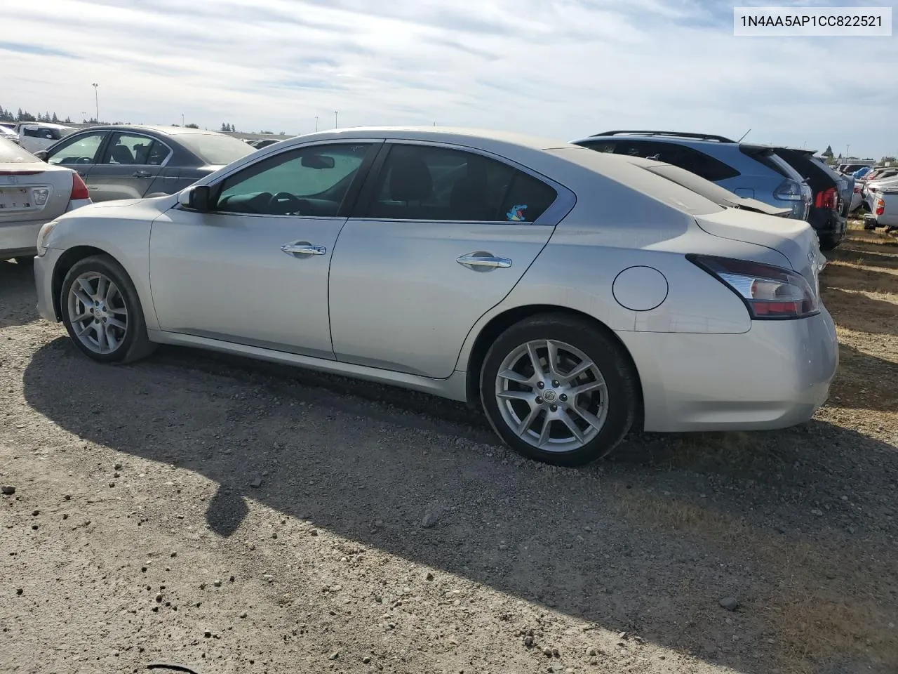 2012 Nissan Maxima S VIN: 1N4AA5AP1CC822521 Lot: 71452844