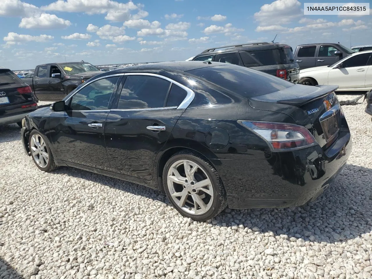 2012 Nissan Maxima S VIN: 1N4AA5AP1CC843515 Lot: 72243694