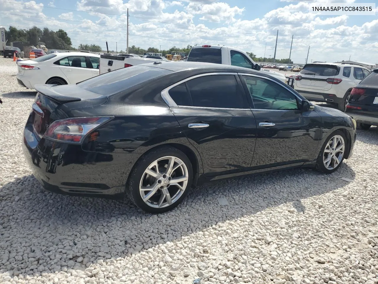 2012 Nissan Maxima S VIN: 1N4AA5AP1CC843515 Lot: 72243694