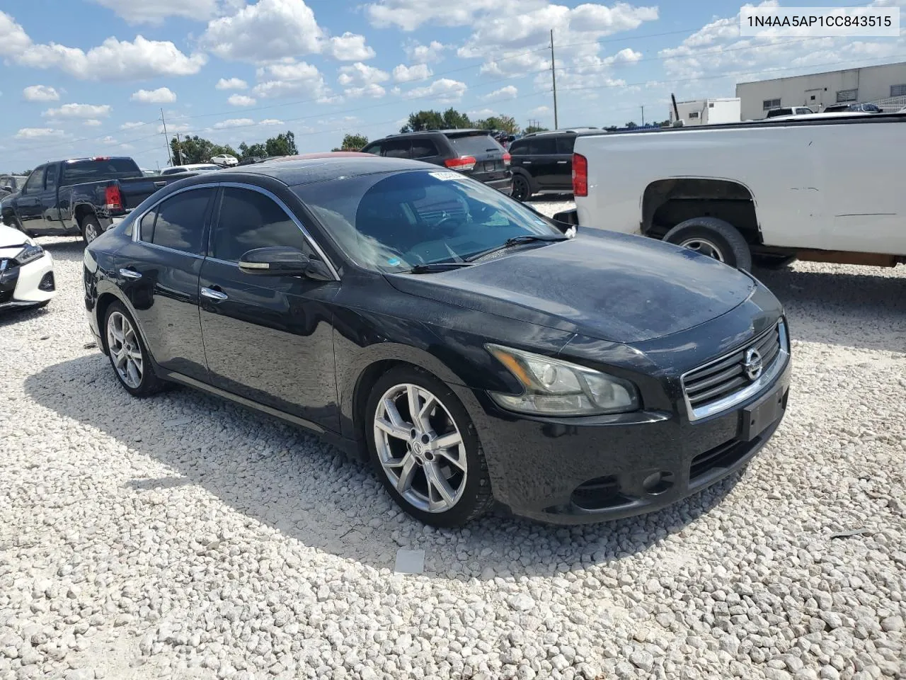 2012 Nissan Maxima S VIN: 1N4AA5AP1CC843515 Lot: 72243694