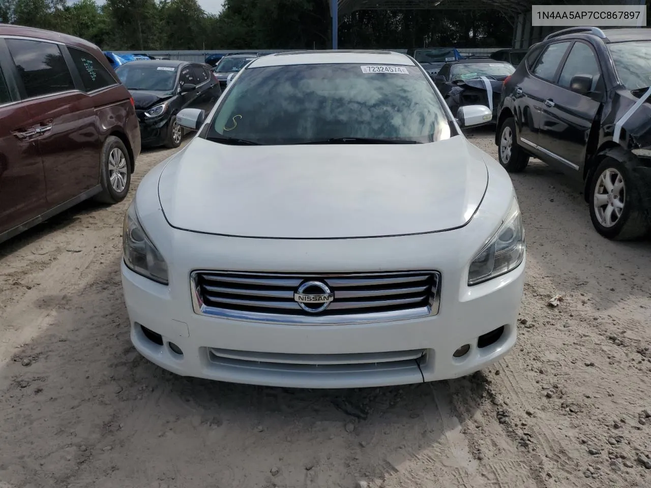 1N4AA5AP7CC867897 2012 Nissan Maxima S