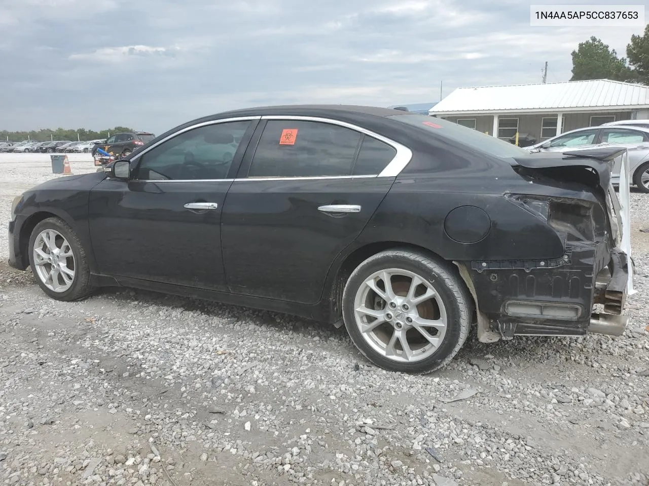 2012 Nissan Maxima S VIN: 1N4AA5AP5CC837653 Lot: 72583734