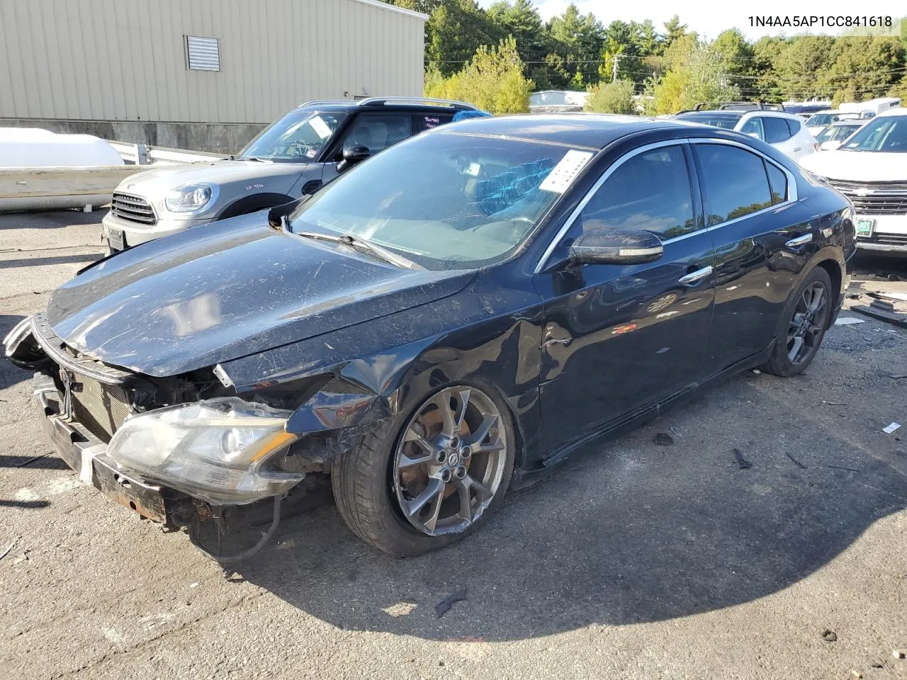 2012 Nissan Maxima S VIN: 1N4AA5AP1CC841618 Lot: 72778374