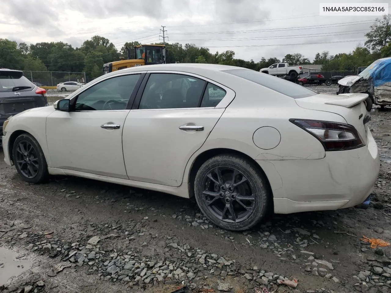 2012 Nissan Maxima S VIN: 1N4AA5AP3CC852166 Lot: 72803414