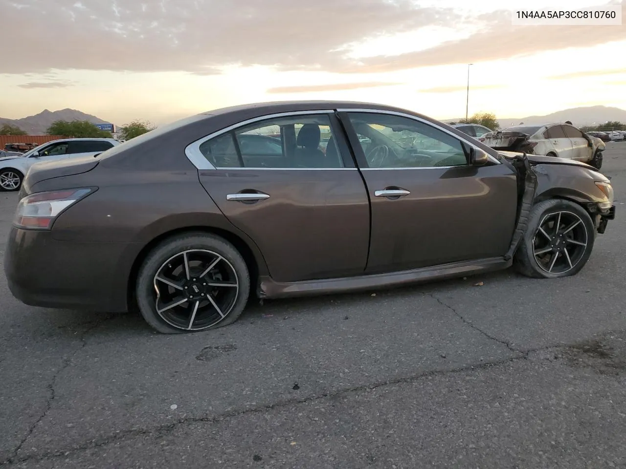 2012 Nissan Maxima S VIN: 1N4AA5AP3CC810760 Lot: 72987994