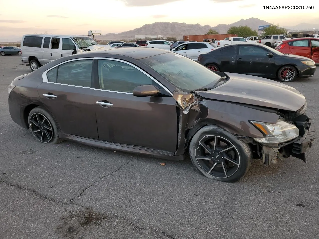 2012 Nissan Maxima S VIN: 1N4AA5AP3CC810760 Lot: 72987994