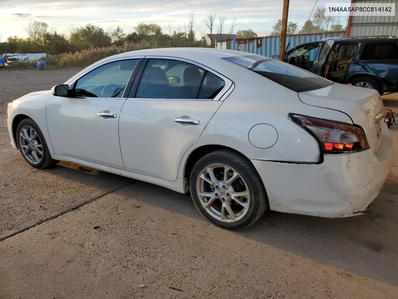 2012 Nissan Maxima S VIN: 1N4AA5AP8CC814142 Lot: 73385214