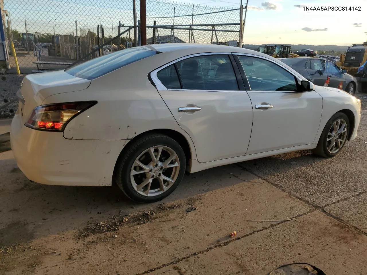 2012 Nissan Maxima S VIN: 1N4AA5AP8CC814142 Lot: 73385214