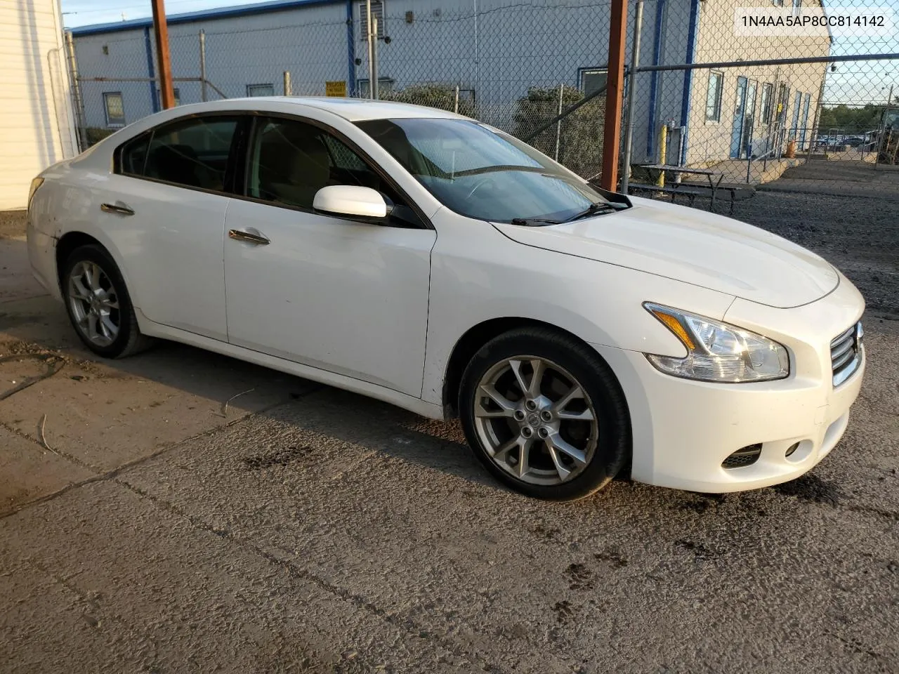 2012 Nissan Maxima S VIN: 1N4AA5AP8CC814142 Lot: 73385214