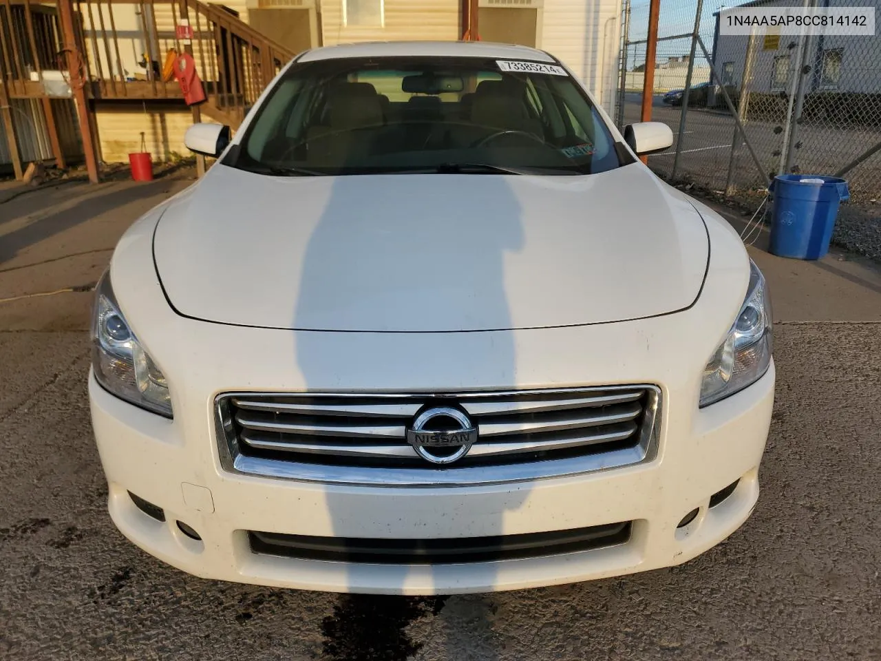 2012 Nissan Maxima S VIN: 1N4AA5AP8CC814142 Lot: 73385214