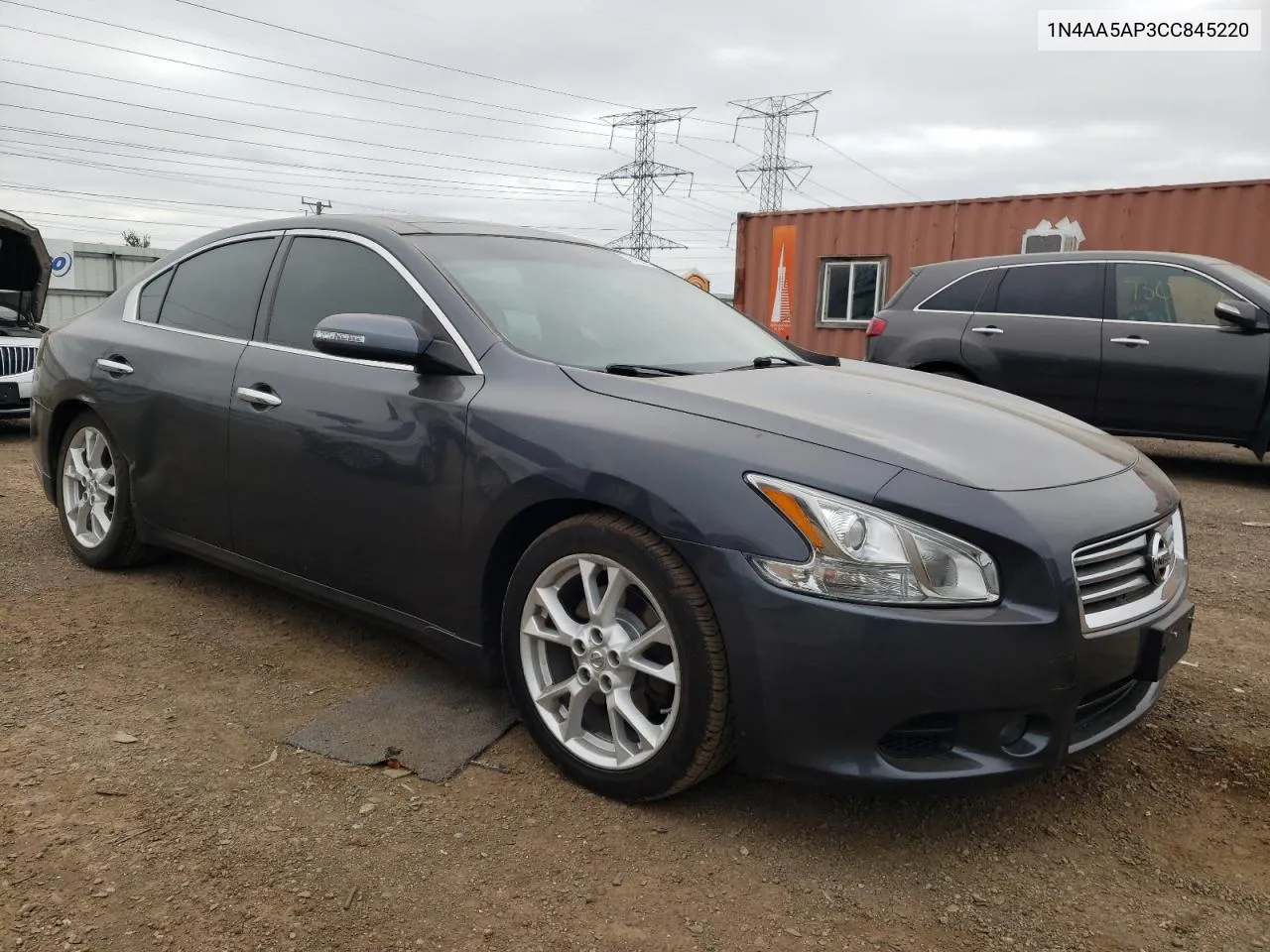 2012 Nissan Maxima S VIN: 1N4AA5AP3CC845220 Lot: 73428704