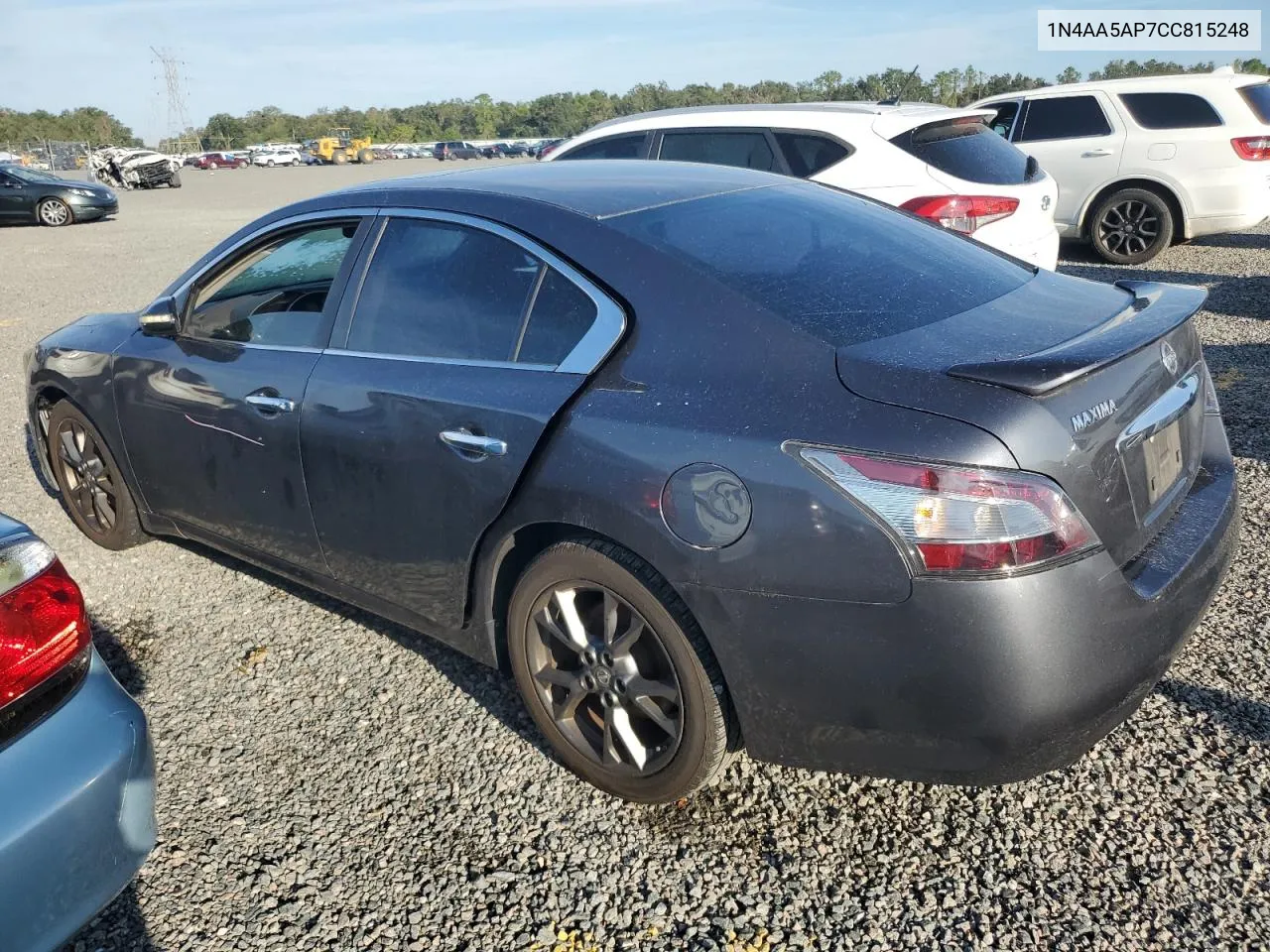 2012 Nissan Maxima S VIN: 1N4AA5AP7CC815248 Lot: 73838664