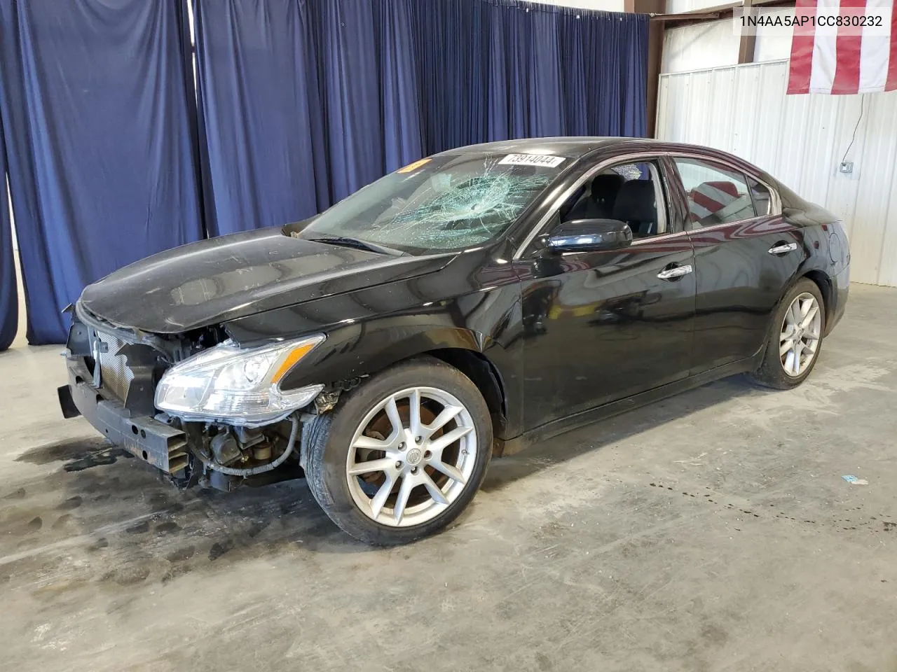 2012 Nissan Maxima S VIN: 1N4AA5AP1CC830232 Lot: 73914044